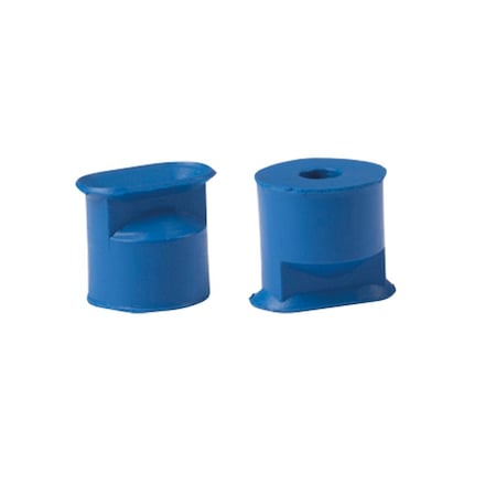 Fipa Oval vacuum cup 7x4 mm, Thermalon blue 132.7x4.080.19